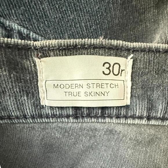 Modern Stretch True Skinny Corduroy Pants – Size 30R - Picture 6 of 6
